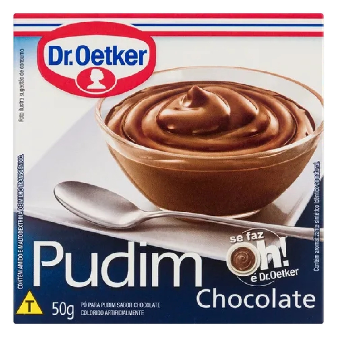 Detalhes do produto Pudim 50Gr Dr Oetker Chocolate