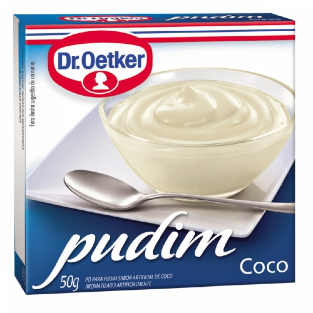 Detalhes do produto Pudim 50Gr Dr Oetker Coco