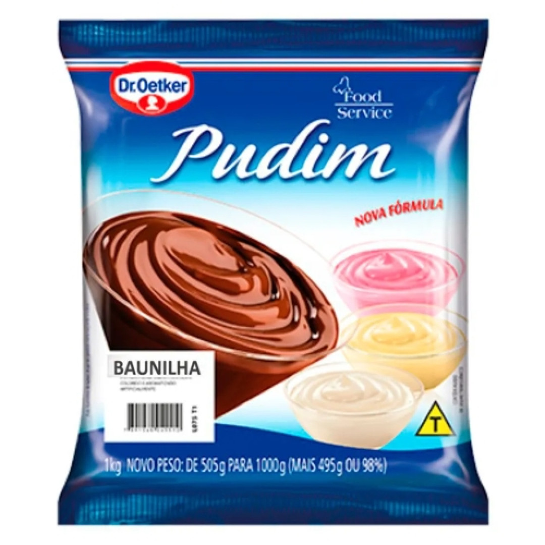 Detalhes do produto Pudim 1Kg Dr Oetker Baunilha