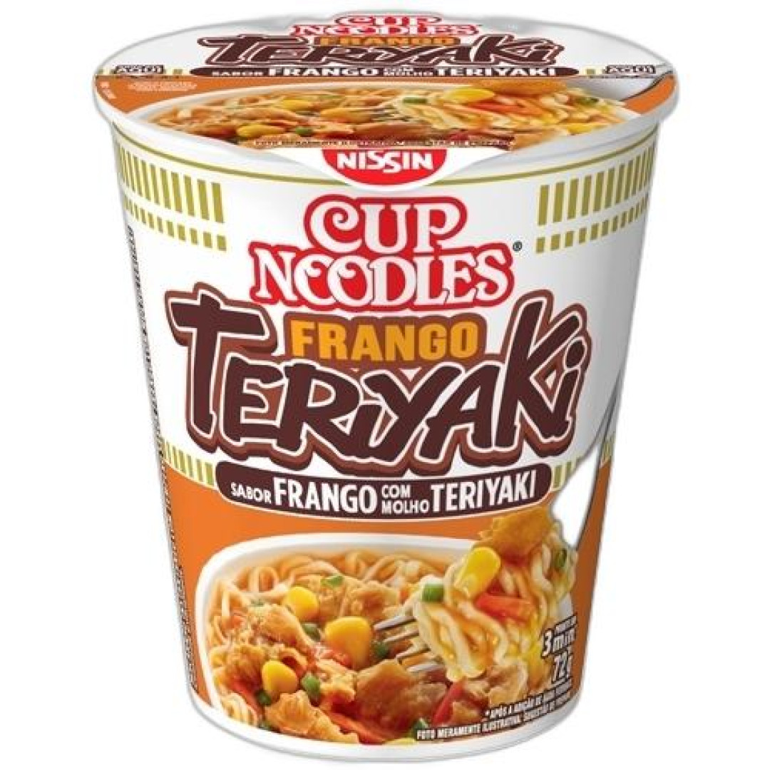 Detalhes do produto Macarrao Inst Cup Noodles 72Gr Nissin Frango Teriyaki