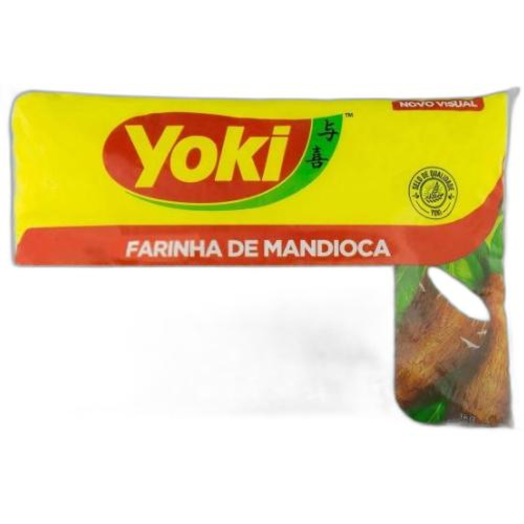 Detalhes do produto Farinha Mandioca 1Kg Yoki .