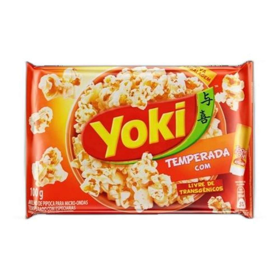 Detalhes do produto Pipoca Microondas Popcorn 100Gr Yoki Tempero Chef