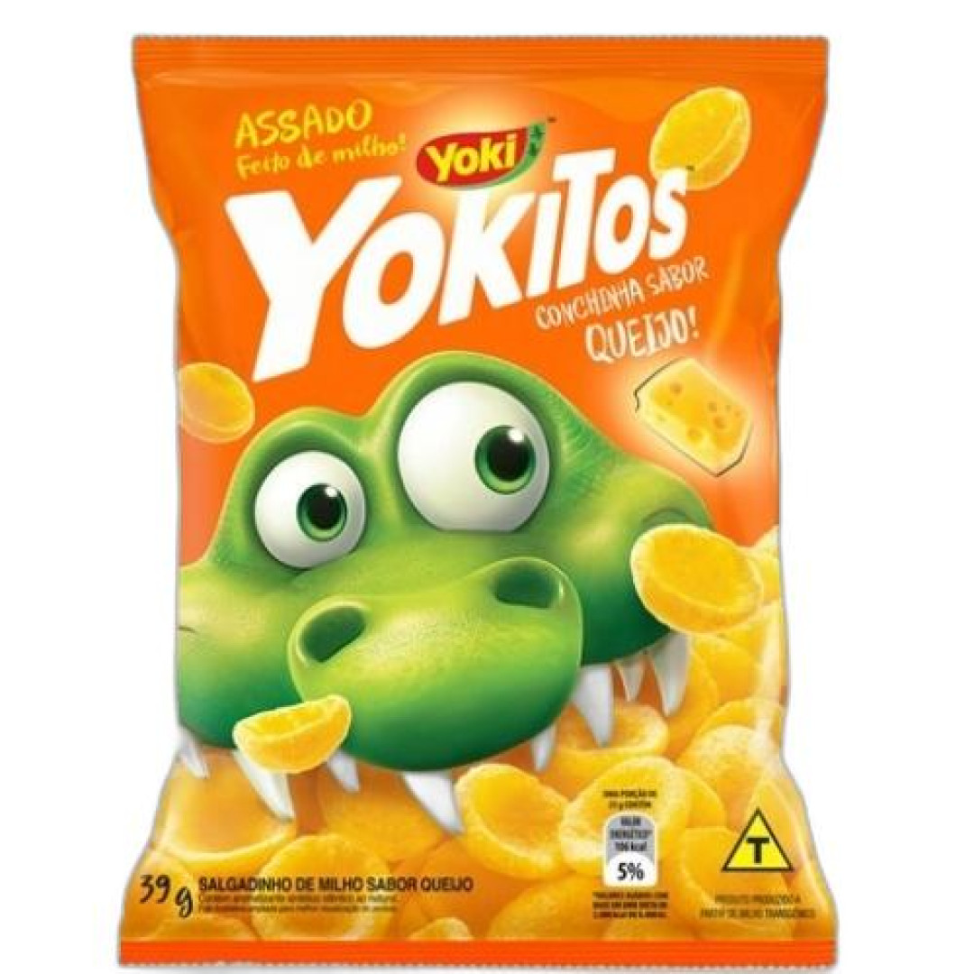 Detalhes do produto Salg Yokitos Concha 39Gr Yoki Queijo