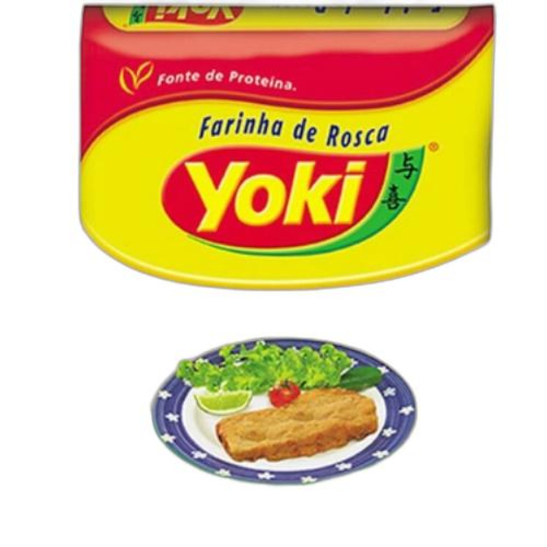 Detalhes do produto Farinha Rosca 500Gr Yoki .