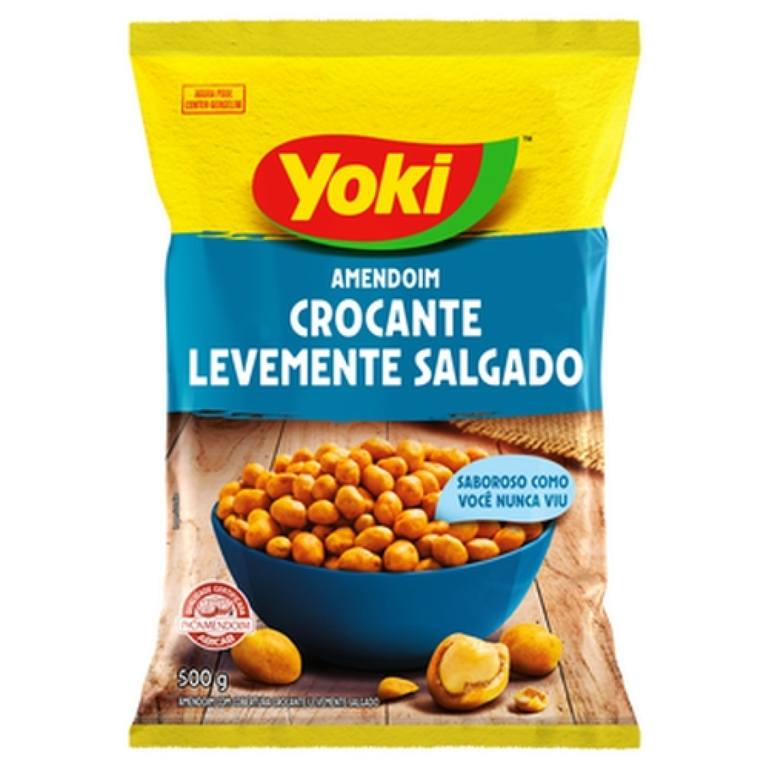 Detalhes do produto Amendoim Crocante 500Gr Yoki Salgado