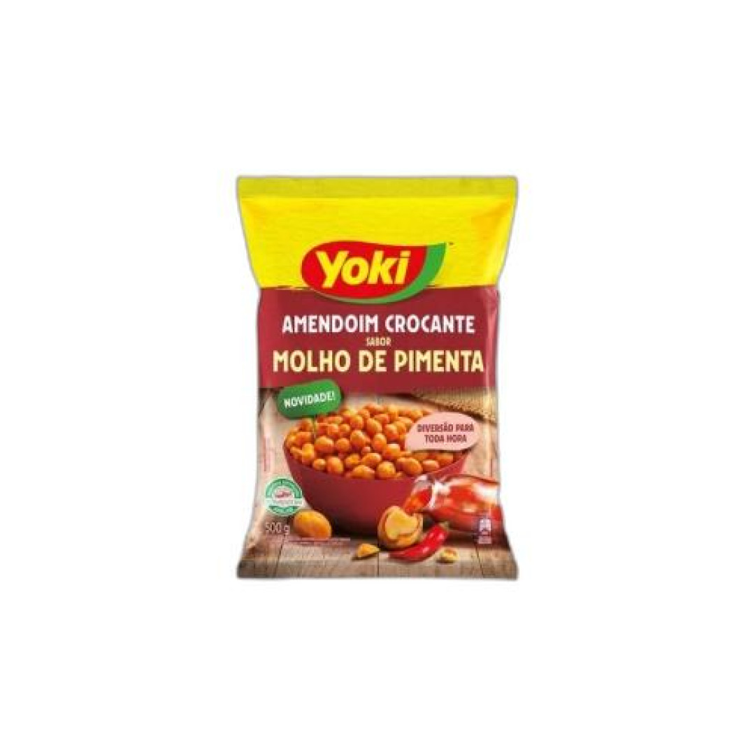 Detalhes do produto Amendoim Crocante 500Gr Yoki Molho Pimenta