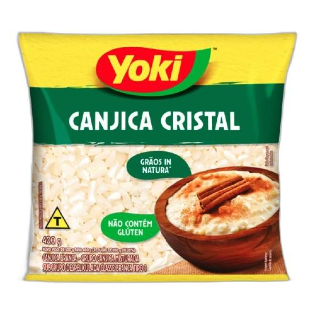 Detalhes do produto Canjica Cristal 400Gr Yoki .