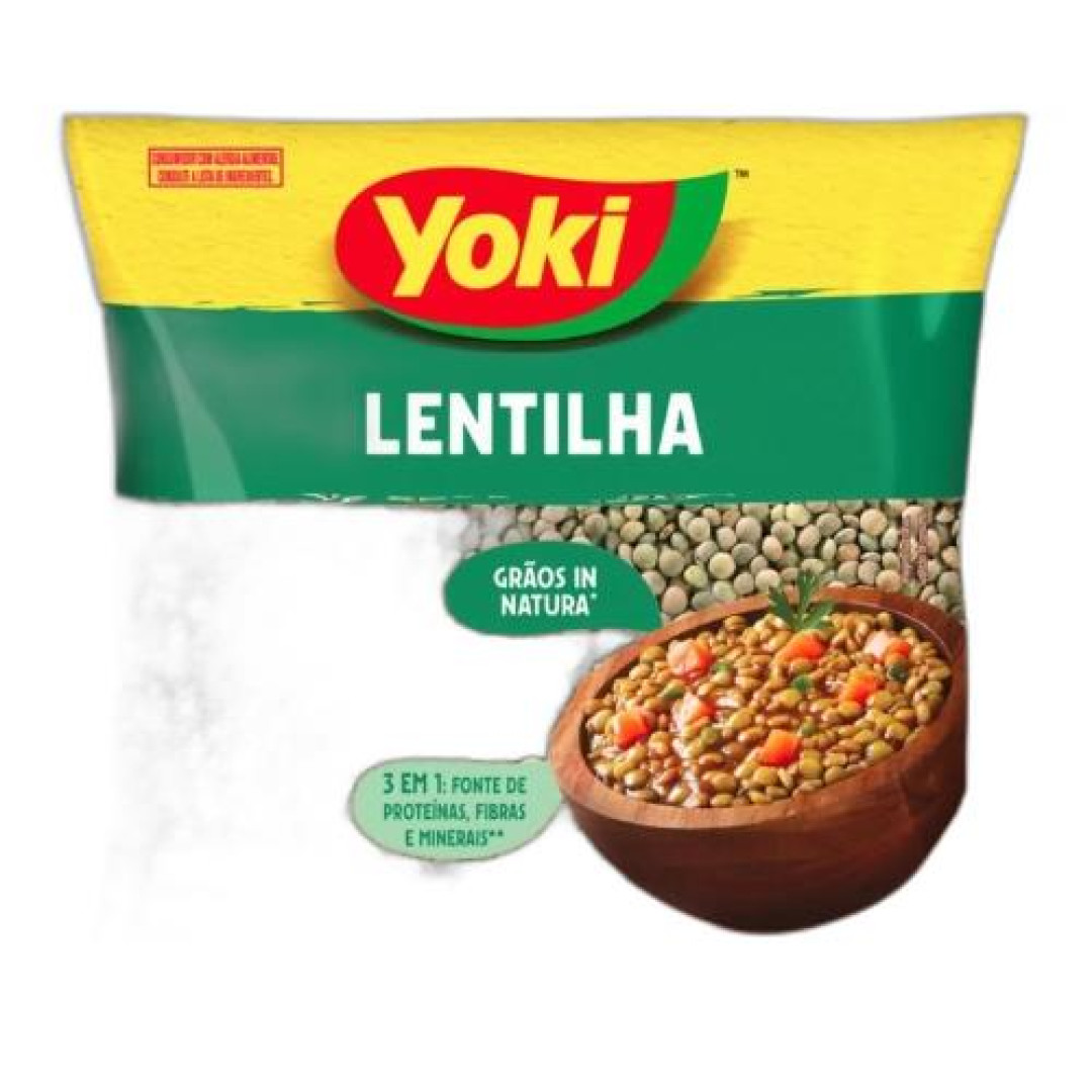 Detalhes do produto Lentilha 400Gr Yoki .