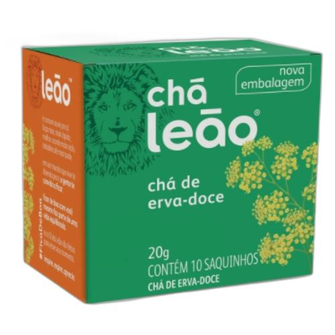 Detalhes do produto Cha 16Gr (10Un) Leao Erva Doce