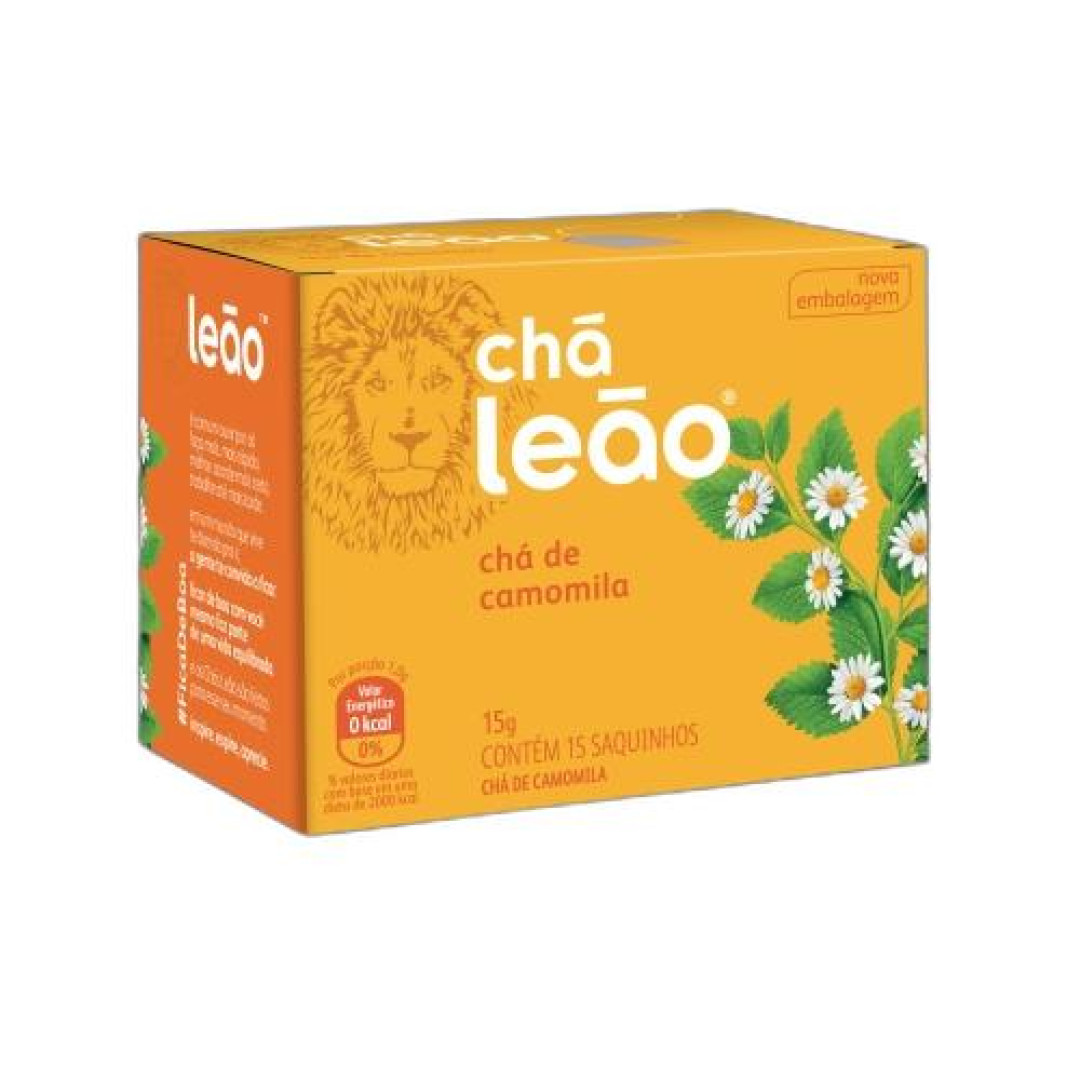 Detalhes do produto Cha Envelope 15Gr (15Un) Leao Camomila