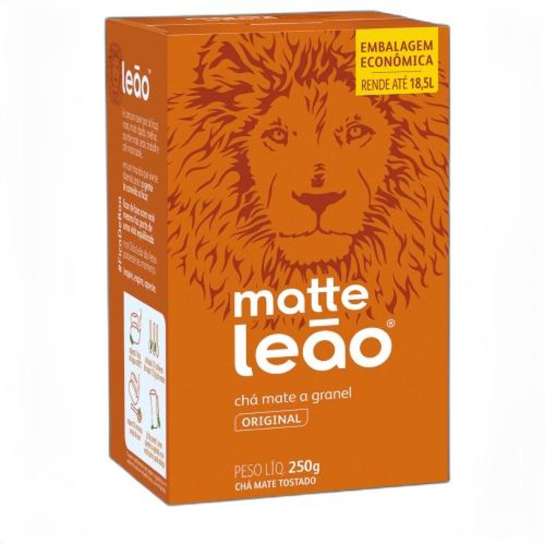 Detalhes do produto Cha Granel 250Gr Leao Mate