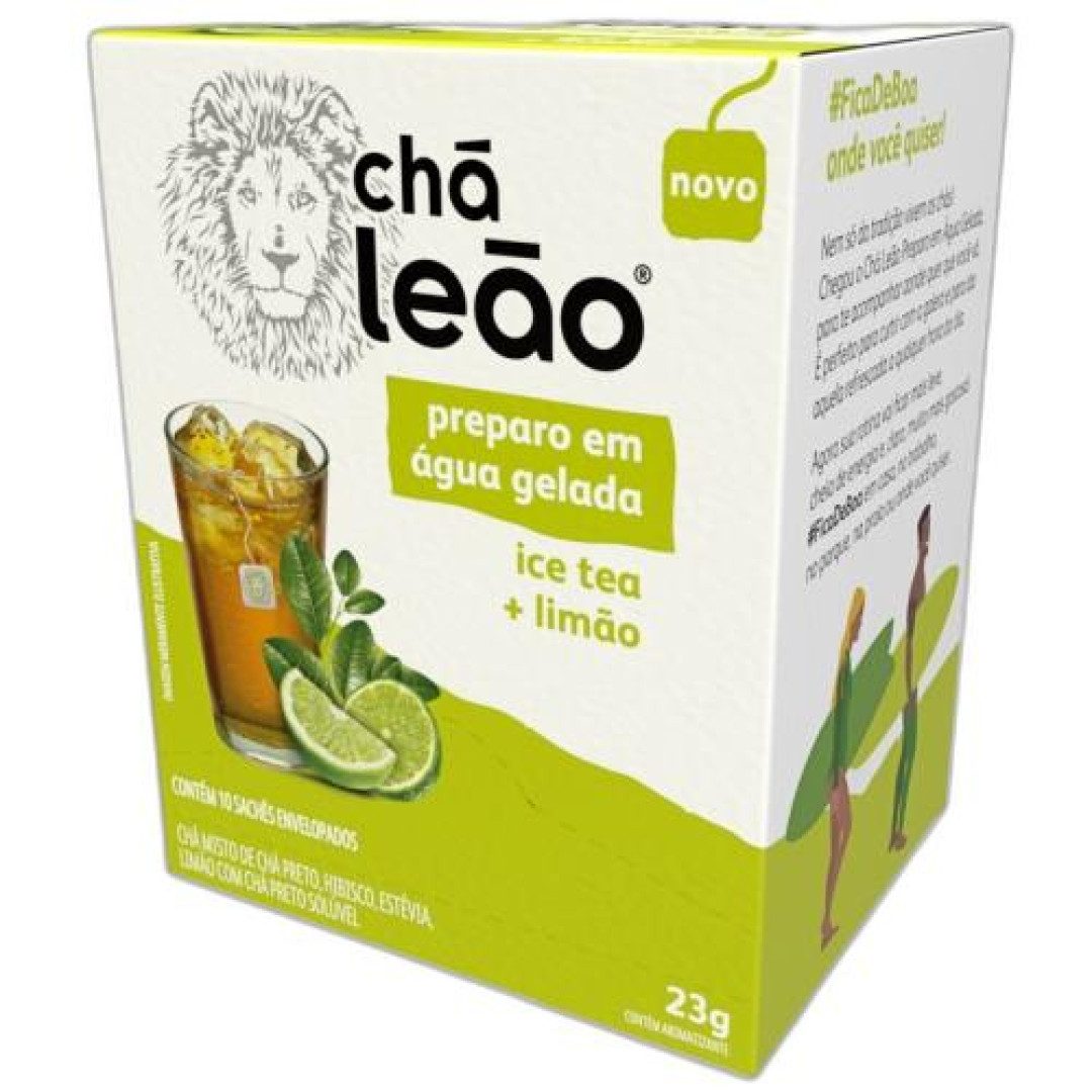 Detalhes do produto Cha Mate Prep Agua Gelada 10X23Grleao Limao