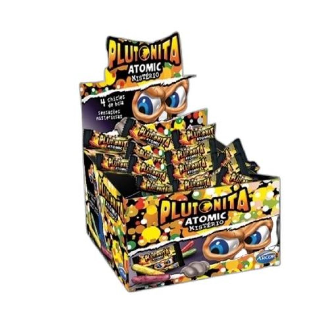 Detalhes do produto Chicle Plutonita Atomic Misterio 396Gr A Acido
