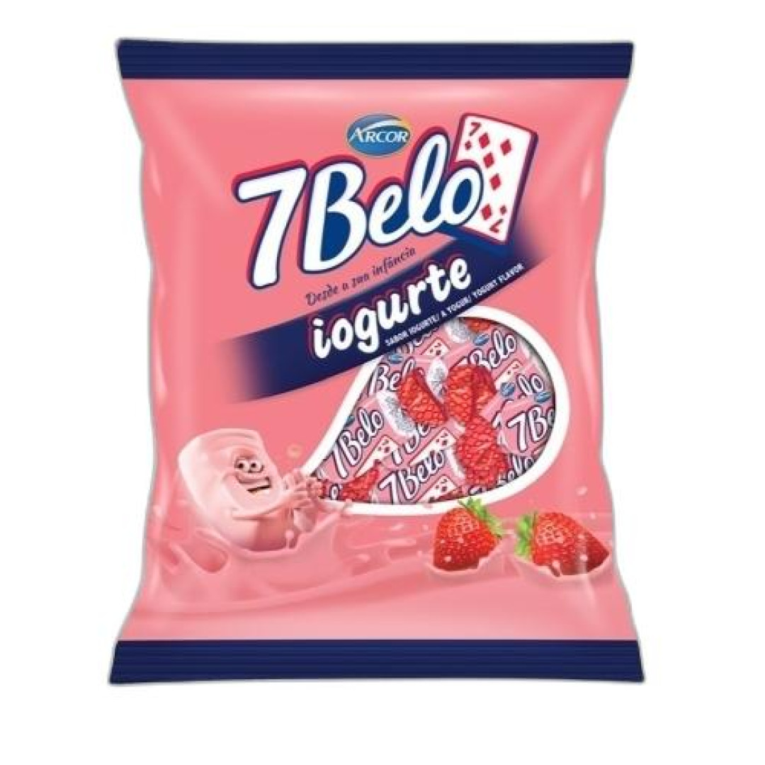 Detalhes do produto Bala Mast 7 Belo 500Gr Arcor Iogurte