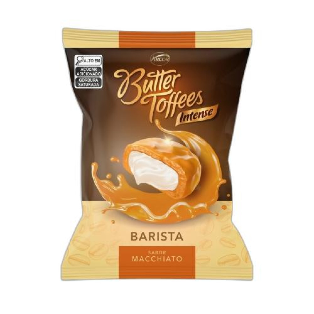 Detalhes do produto Bala Butter Toffees 500Gr Arcor Macchiato