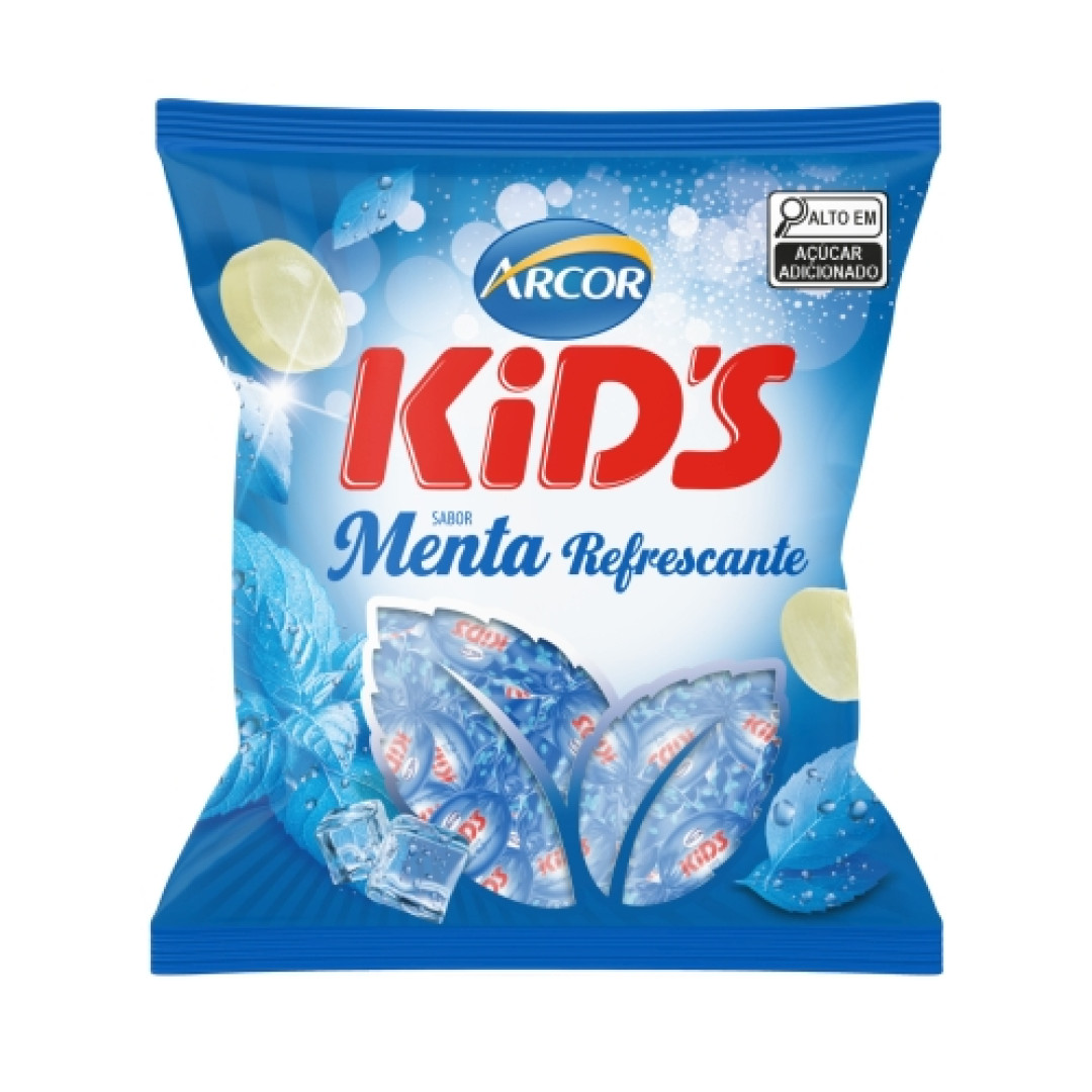 Detalhes do produto Bala Dura Kids 400Gr Arcor Menta