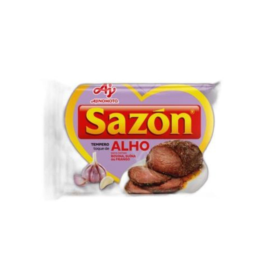 Detalhes do produto Tempero Sazon 60Gr Ajinomoto Alho