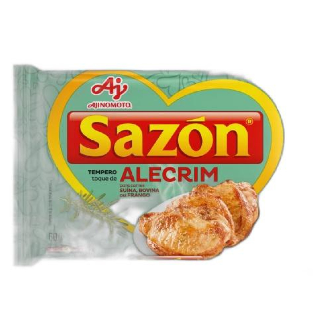 Detalhes do produto Tempero Sazon 60Gr Ajinomoto Alecrim