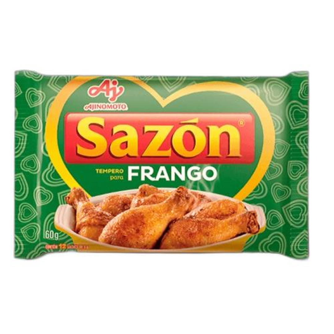 Detalhes do produto Tempero Sazon 60Gr Ajinomoto Frango