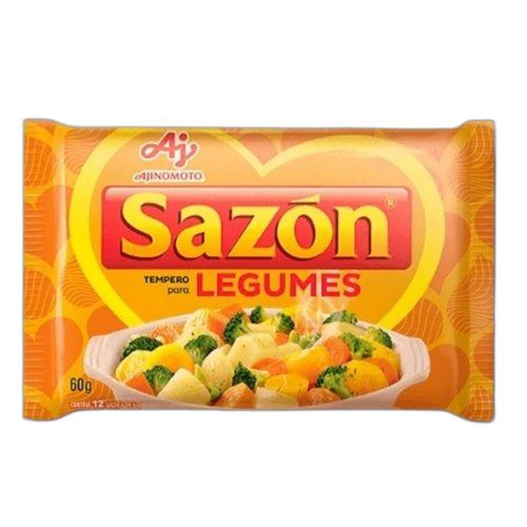 Detalhes do produto Tempero Sazon 60Gr Ajinomoto Legumes