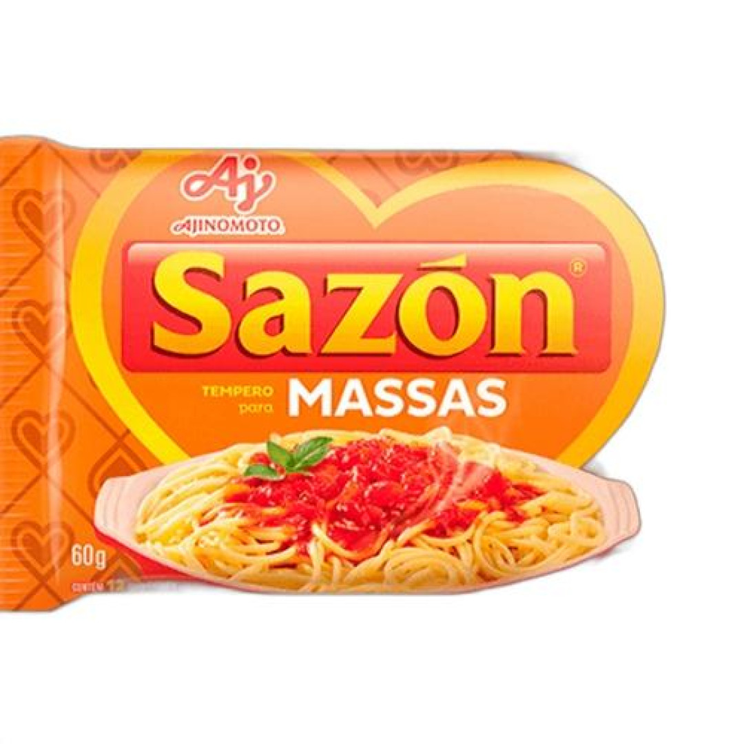Detalhes do produto Tempero Sazon 60Gr Ajinomoto Massas