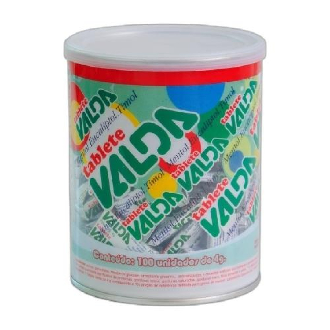 Detalhes do produto Goma Mascar Pt 100X4Gr Valda Mento.euca.timo