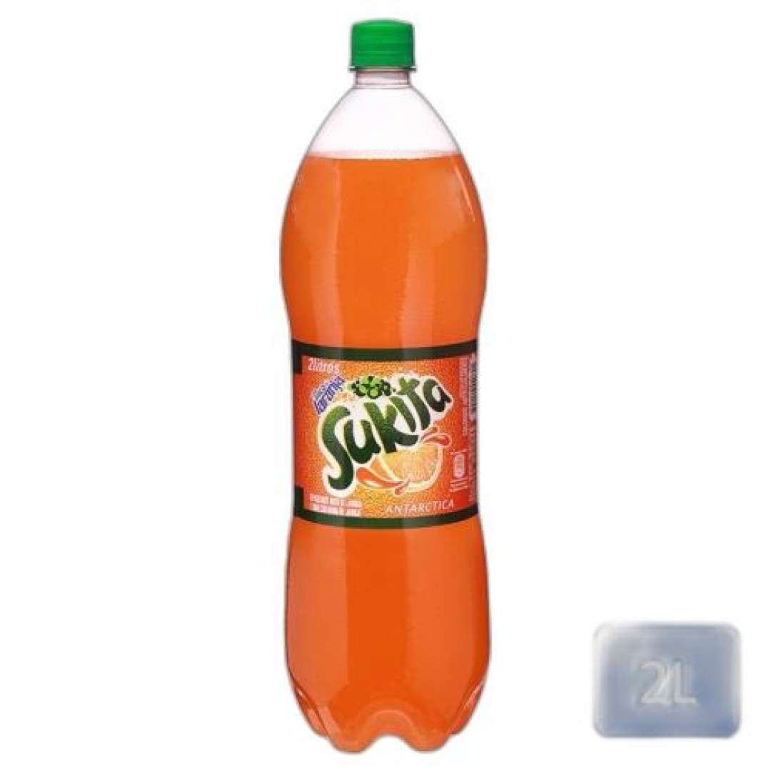Detalhes do produto Refrig Sukita 2Lt Antarctica Laranja