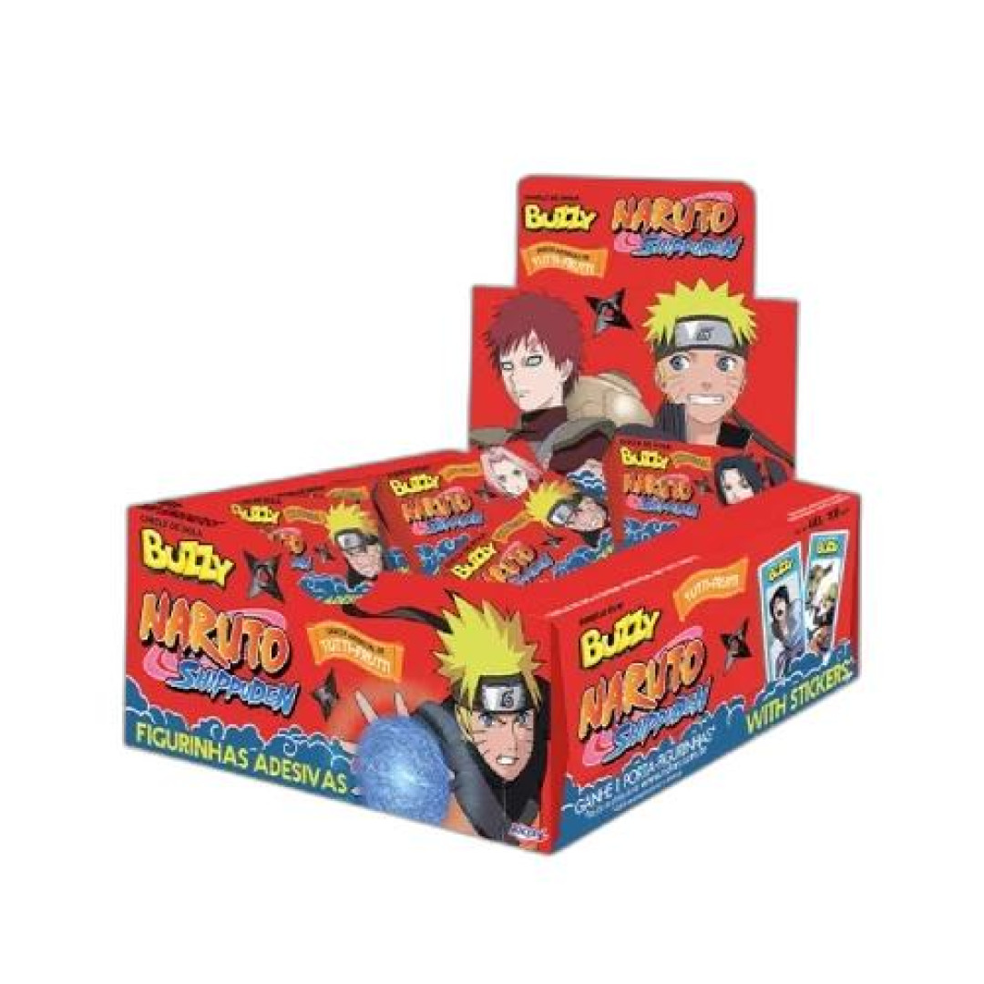 Detalhes do produto Chicle Buzzy Naruto 90Un Riclan Tutti Frutti