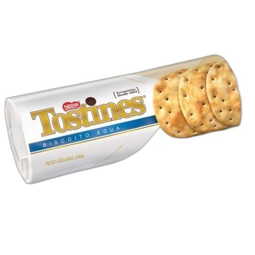 Detalhes do produto Bisc Agua Tostines 200Gr Nestle Salgada