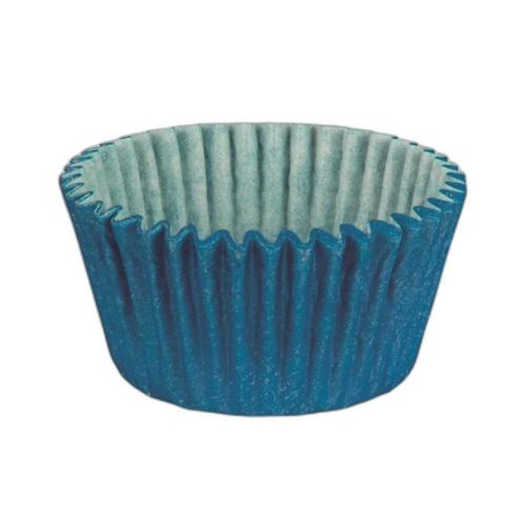 Detalhes do produto X Forminha Cupcake Papel 45Un Regina  Azul Royal