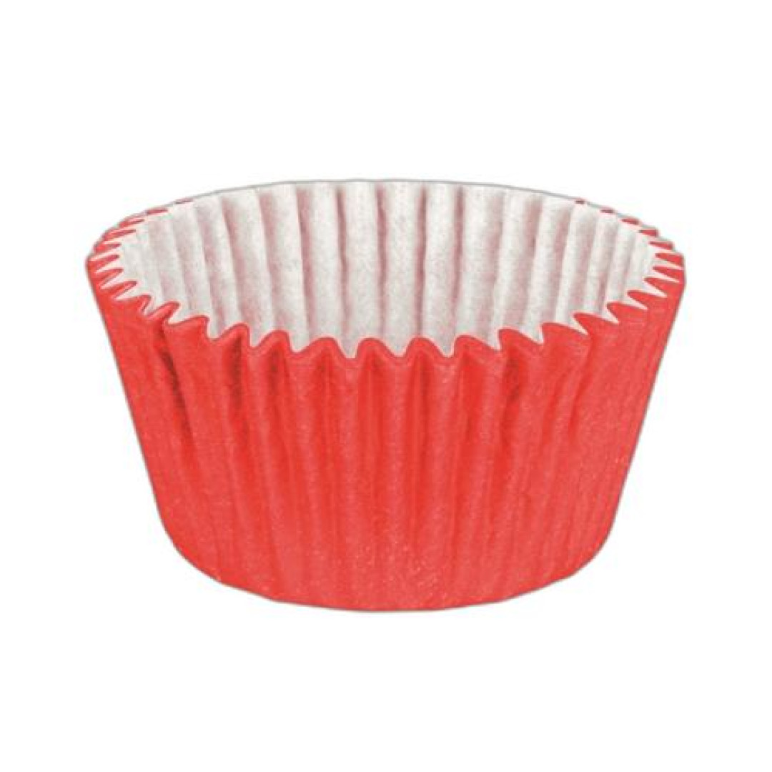 Detalhes do produto X Forminha Cupcake Papel 45Un Regina Vermelho