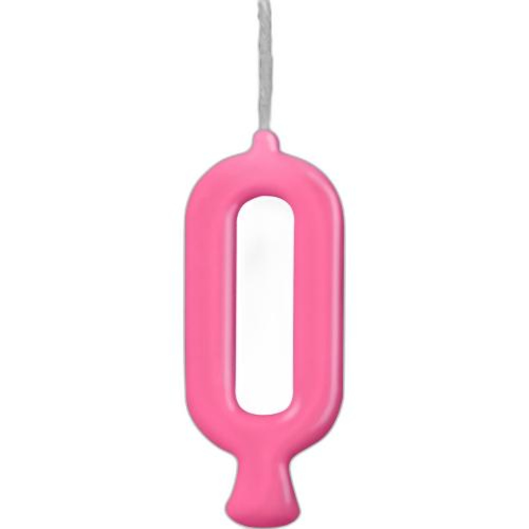 Detalhes do produto X Vela Parabens N.0 01Un Regina Pink