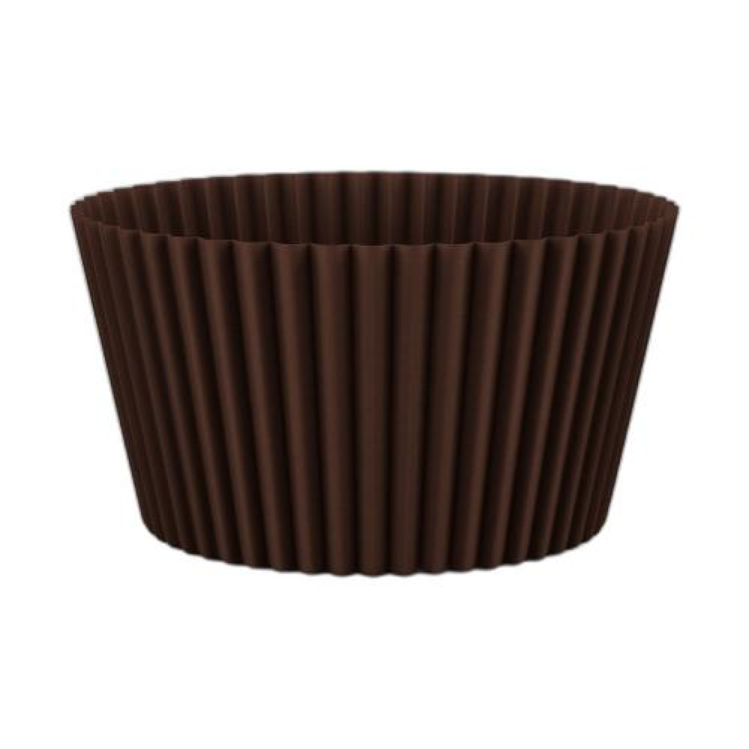 Detalhes do produto X Forminha Min Cupcake Gourm 45Un Regina Marrom