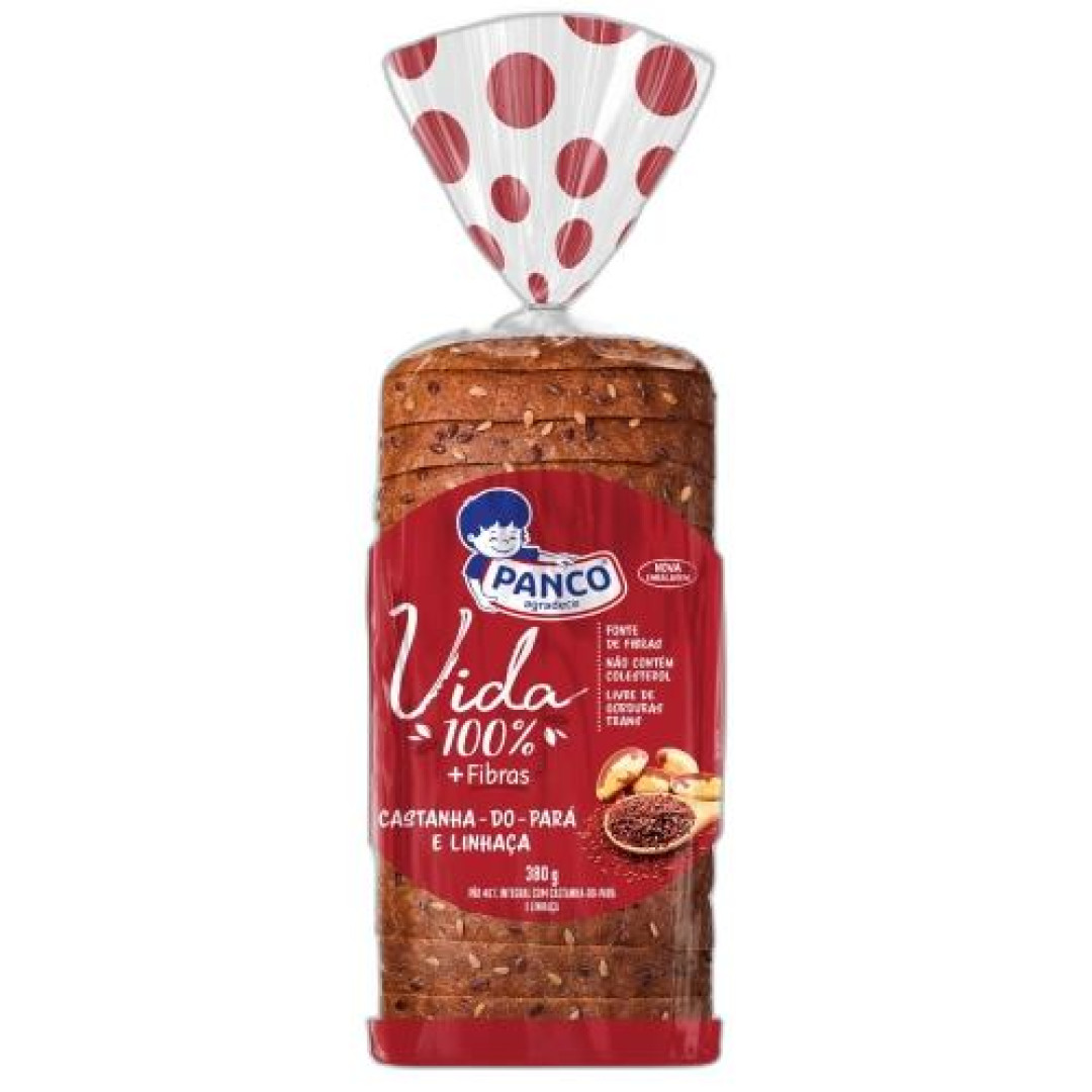 Detalhes do produto Pao Forma Vida 380Gr Panco Cast.linhaca