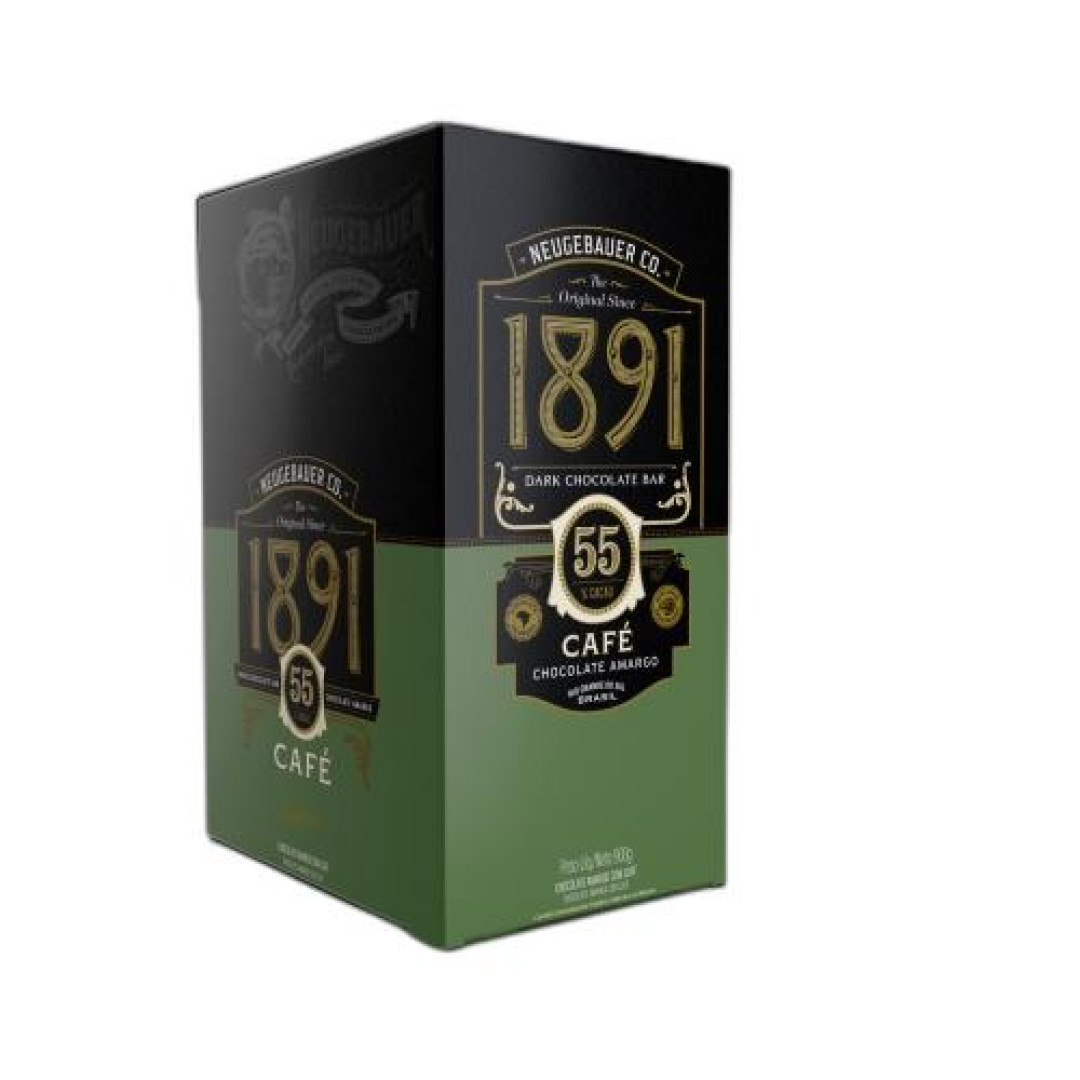 Detalhes do produto Choc 1891 55% 90Gr Neugebauer Cafe