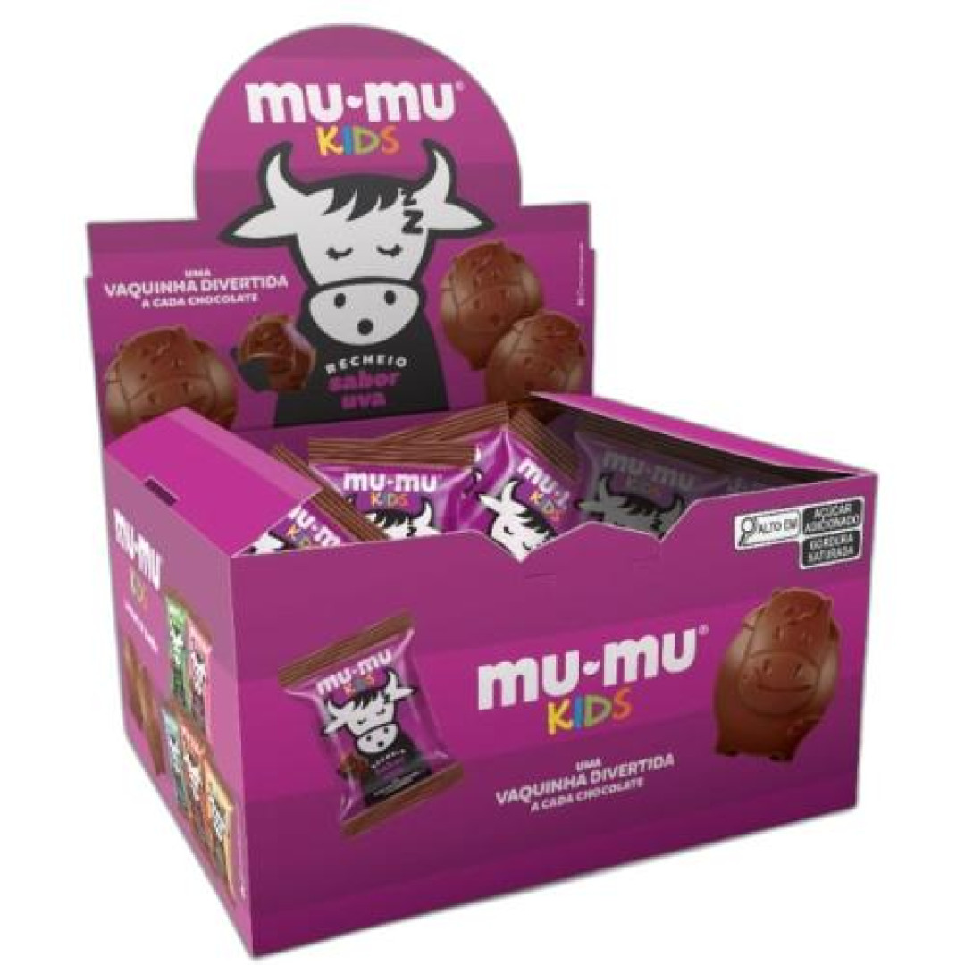 Detalhes do produto Choc Mumu Kids 24X15,6Gr Neugebauer Uva