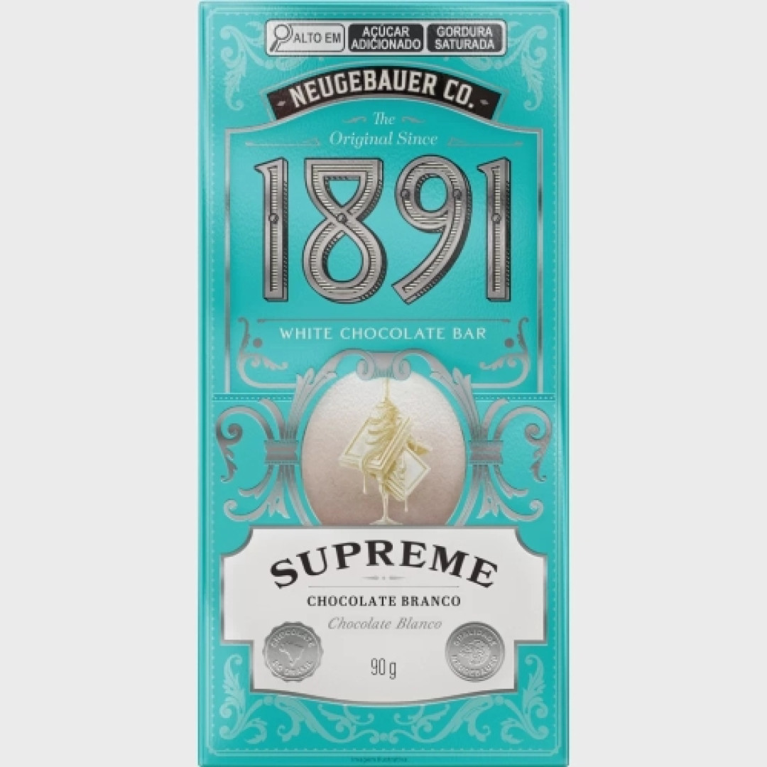 Detalhes do produto Choc 1891 Supreme 90Gr Neugebauer Choc Bco