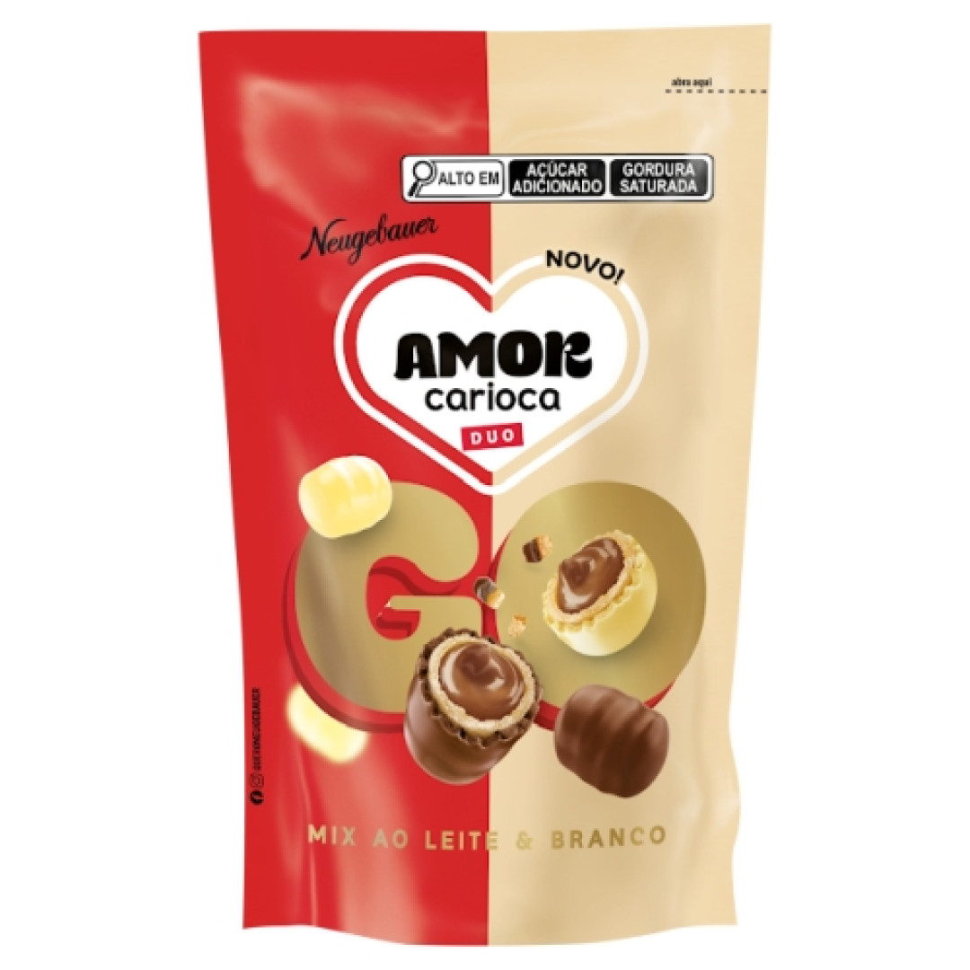 Detalhes do produto Bombom Amor Carioca 200Gr Neugebauer Choc.choc Bco