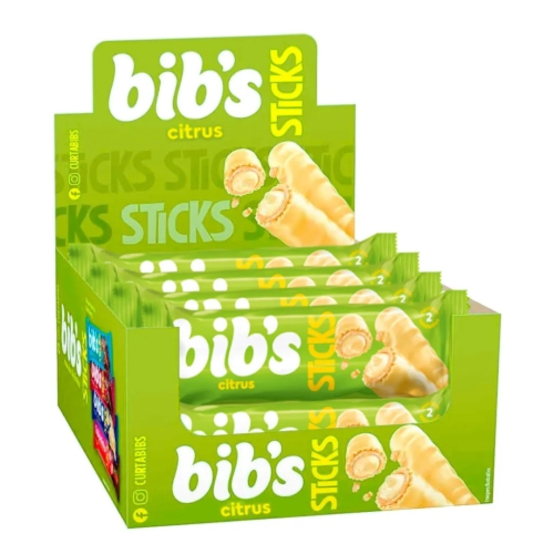 Detalhes do produto Wafer Cob Stick Bibs 16X32Gr Neugebauer Citrus