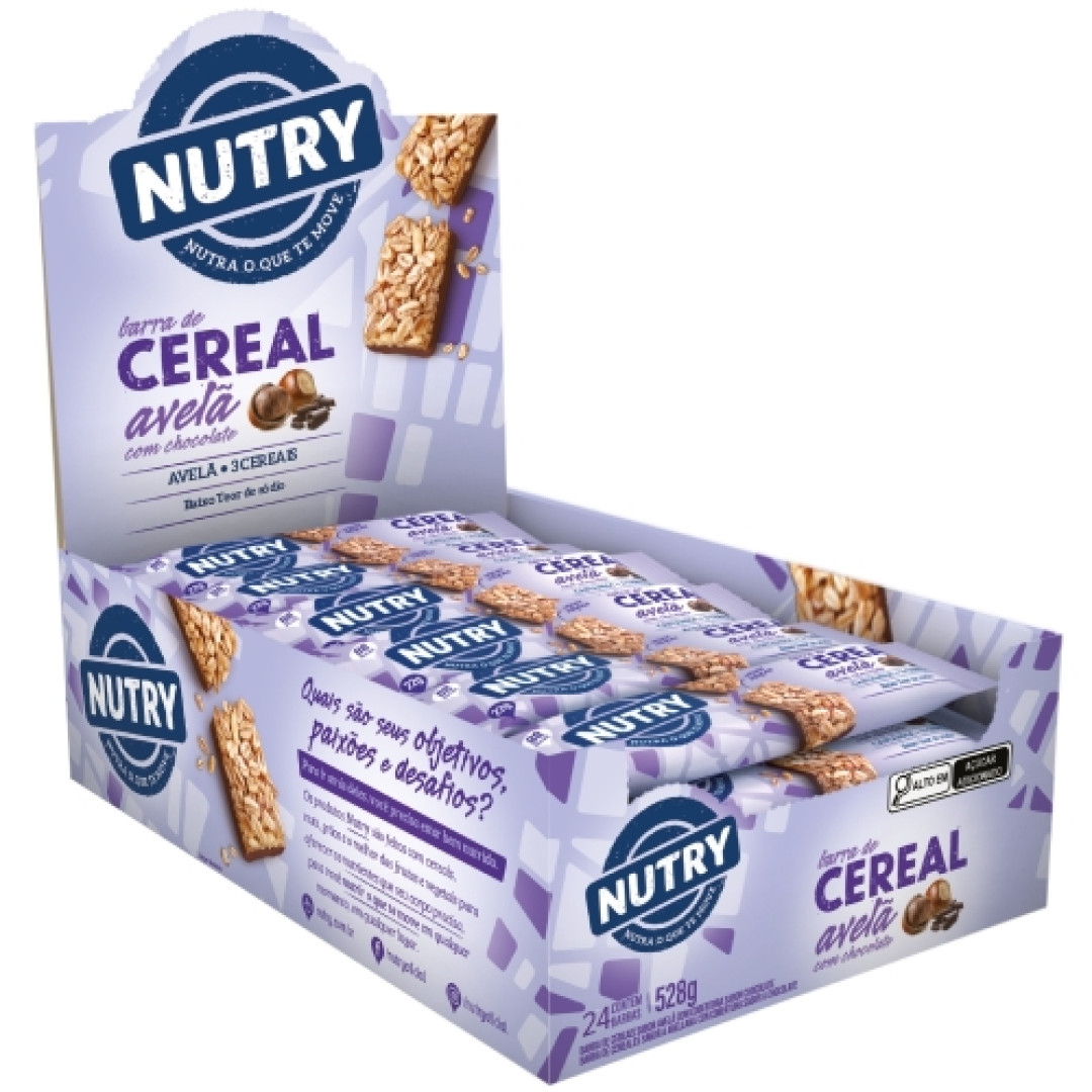 Detalhes do produto Barra Cereais Nutry 22Gr Avela.chocolate