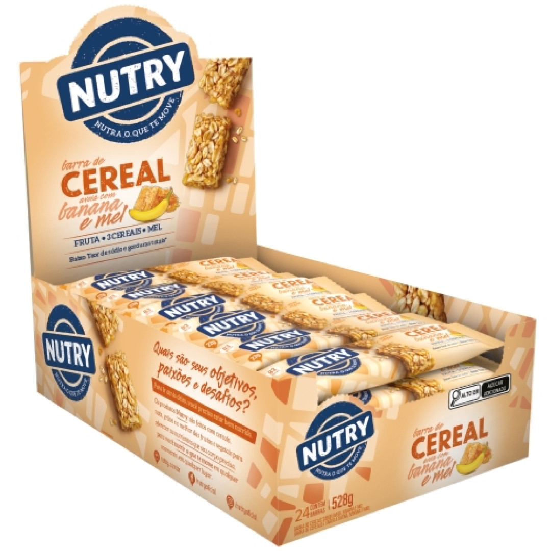 Detalhes do produto Barra Cereais Nutry 22Gr Banana.aveia