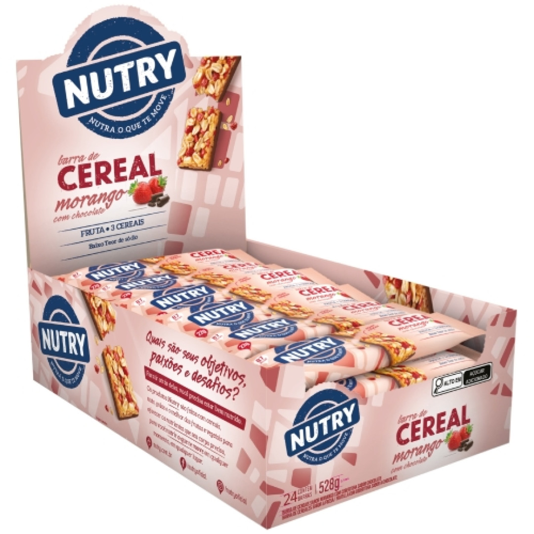 Detalhes do produto Barra Cereais Nutry 22Gr Morang.chocolat