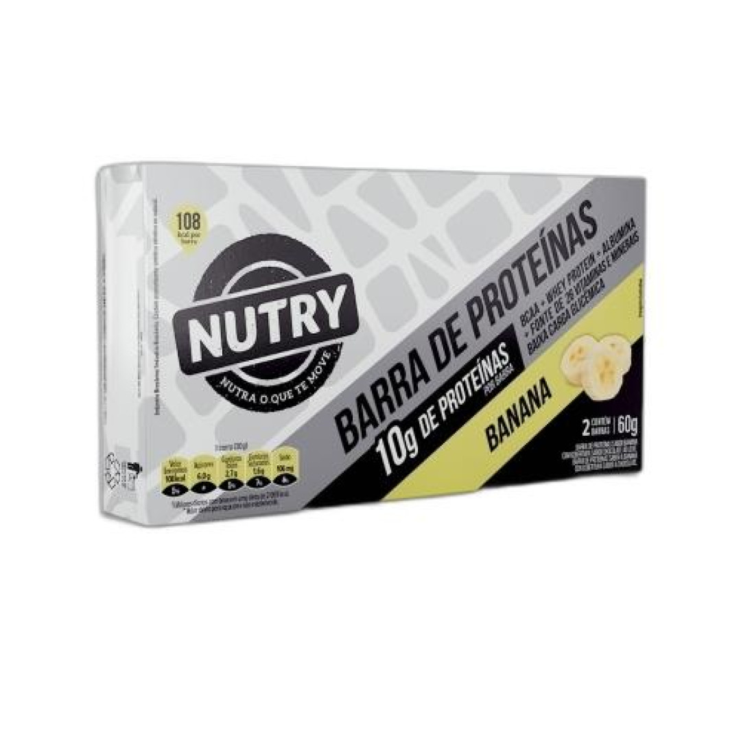 Detalhes do produto Barra Proteina Nprotein Nutry 02X30G Nut Banana