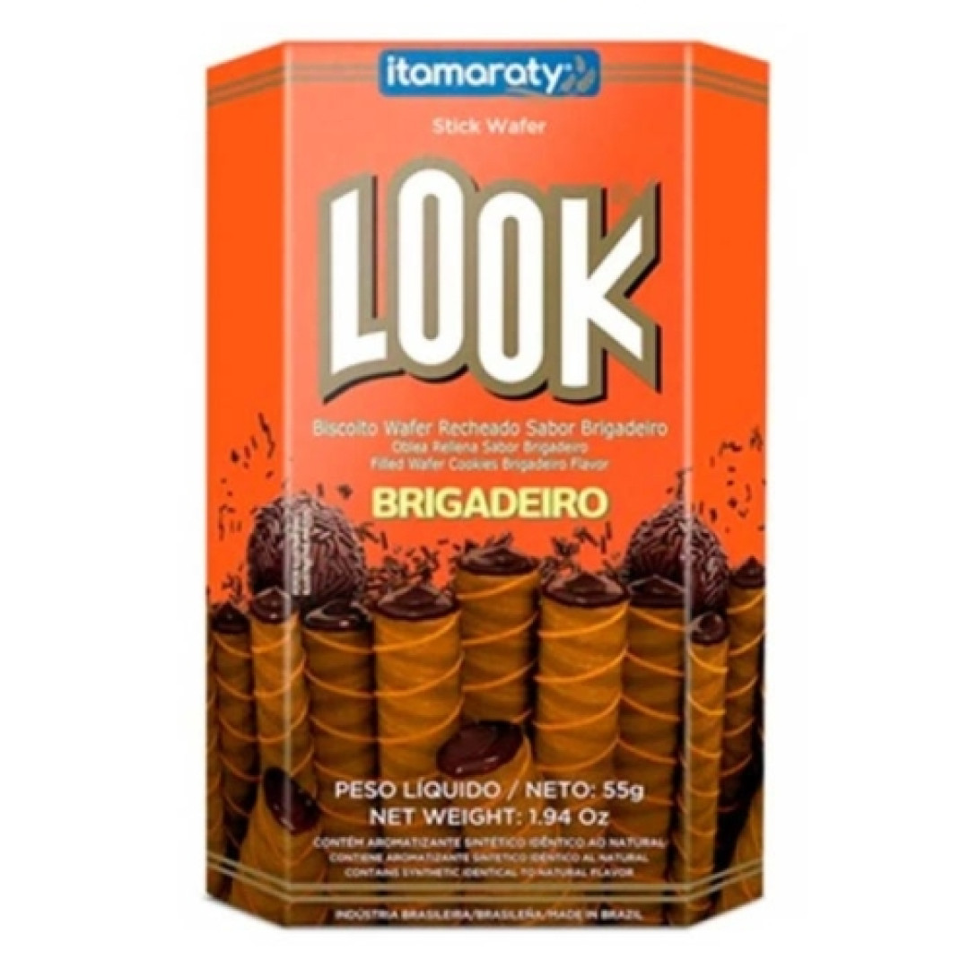 Detalhes do produto Bisc Wafer Look Dp 55Gr Itamaraty Brigadeiro