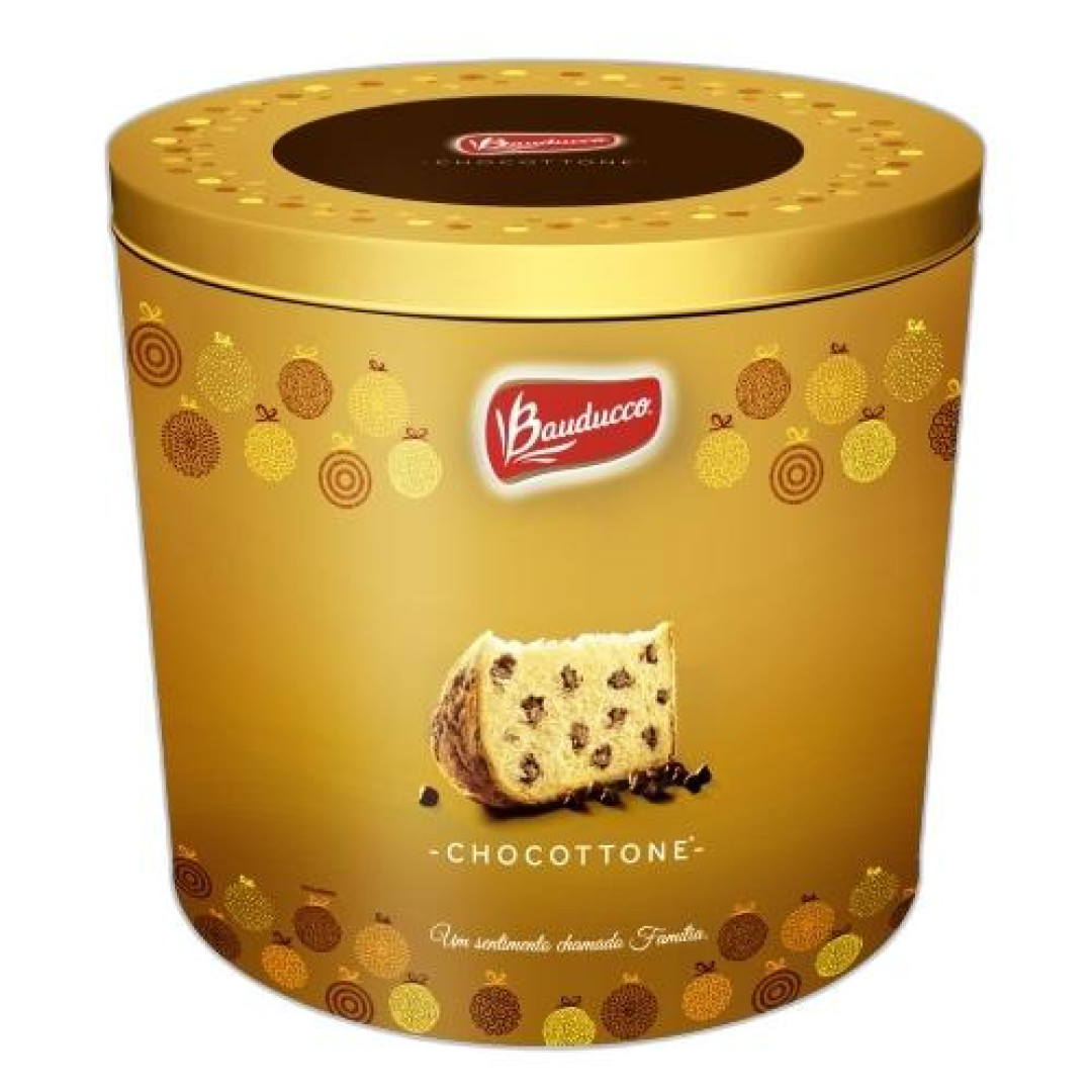 Detalhes do produto Chocottone Lt 750Gr Bauducco Gotas Choc