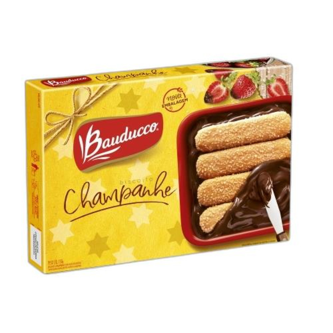 Detalhes do produto Bisc Champanhe 150Gr Bauducco Acucar Cristal