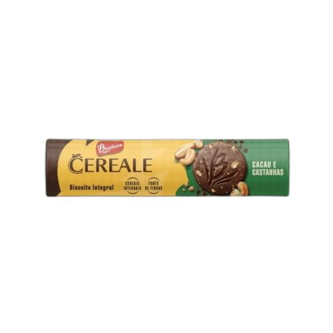 Detalhes do produto Bisc Cereale 170Gr Bauducco Cacau.castanha