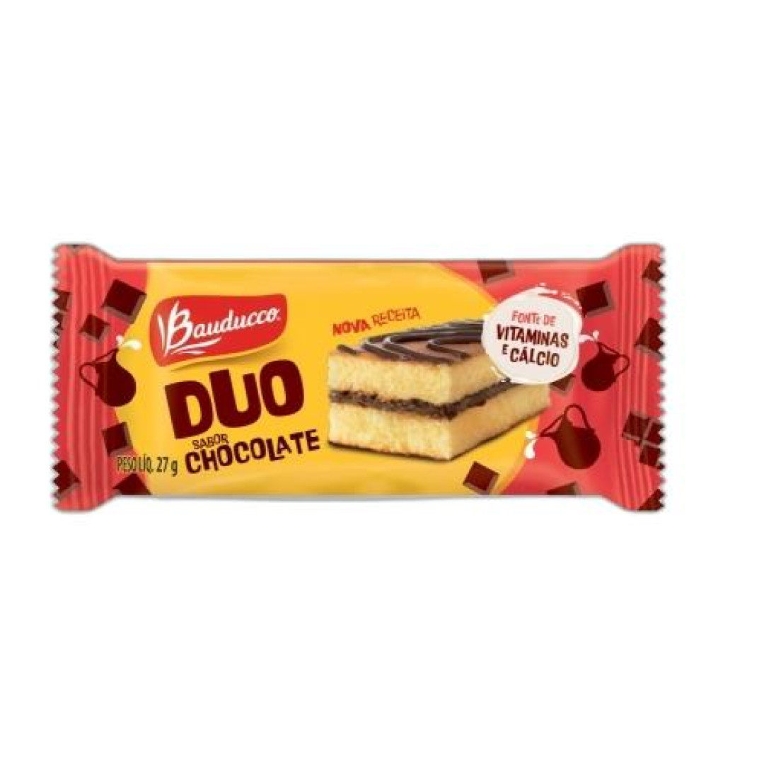 Detalhes do produto Bolinho Rech Duo 27Gr Bauducco Chocolate