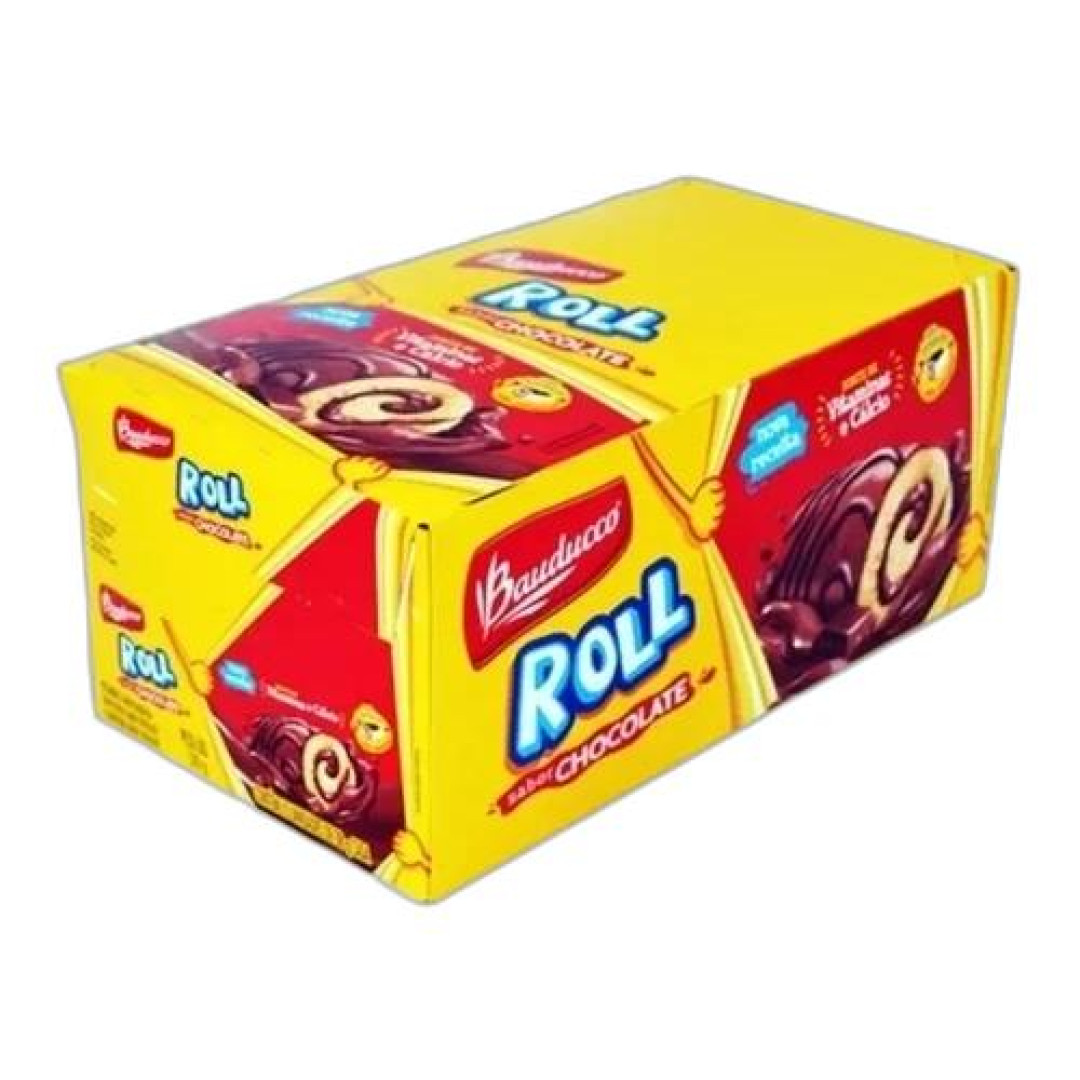Detalhes do produto Bolinho Cob Rech Roll Cake 34Gr Baudu Chocolate