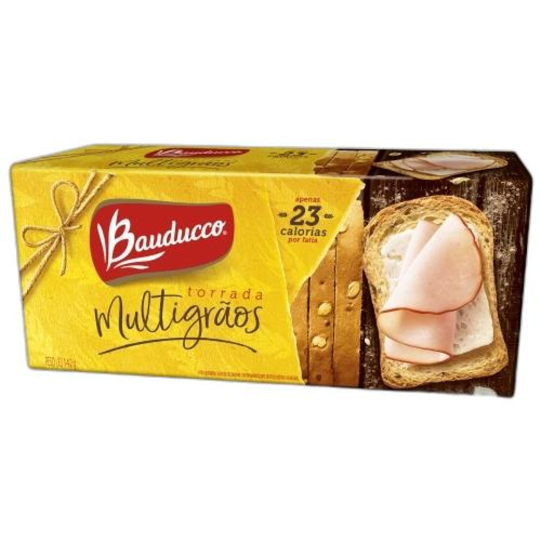 Detalhes do produto Torrada 142Gr Bauducco Multigraos